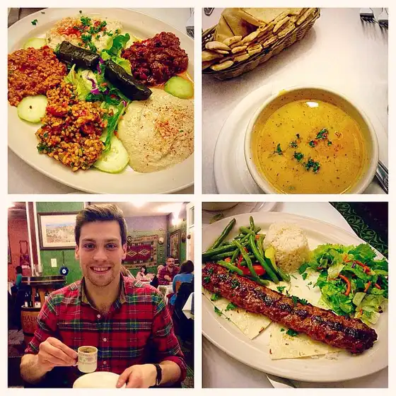 Bosphorus Istanbul Cafe food close-up