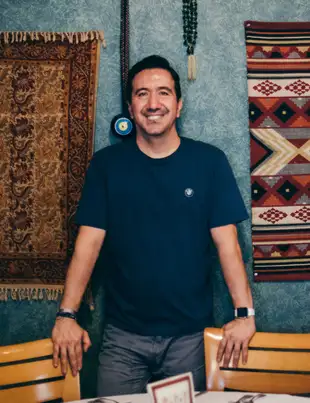 Orhan Demirtas, owner of Bosphorus Istanbul Cafe